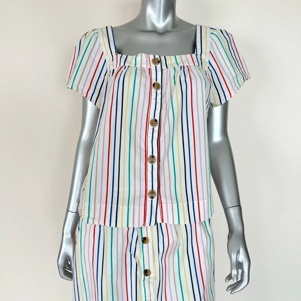J.Crew 2 pieces women costume top/skirt Retail 165$ - Picture 2 of 10